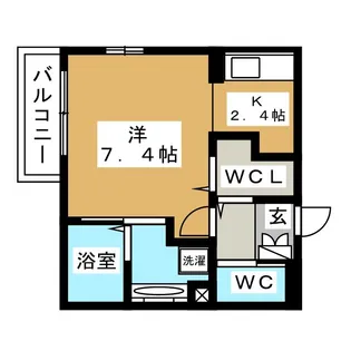 シュロス ユンゲンドルフ【3階】の間取り