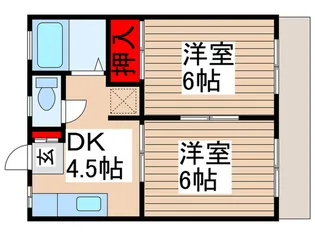 グランドハイツコタケ【2階】の間取り