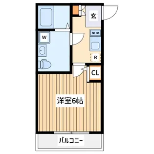 モダン グラッド 保土ヶ谷【1階】の間取り