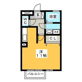 ピロスガルソニエラ【1階】の間取り
