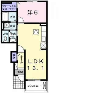 スウィート II【1階】の間取り