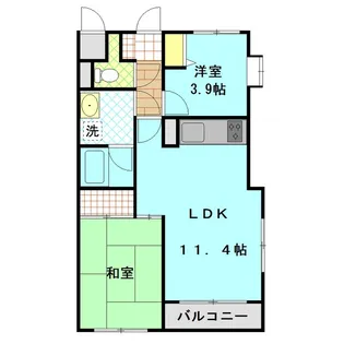グリーンビレッジ浦和【3階】の間取り