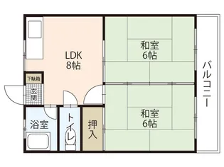 カーサ曙【3階】の間取り