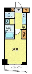 スカイコート後楽園WEST【10階】の間取り