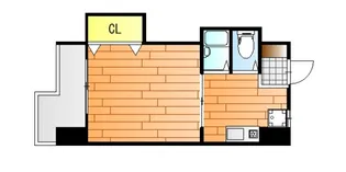 ヴィラ丸本【3階】の間取り
