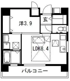 RENACE FOREST HAKATA(ルネス フォレストハカタ)【4階】の間取り