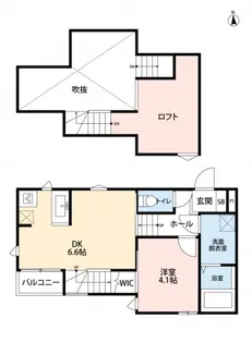 エクシア久留米大学駅前【1階】の間取り