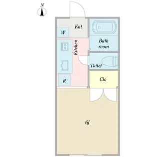 アーピーハイム公津の杜【1階】の間取り