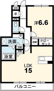 ストロベリー・フィールズ【1階】の間取り