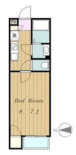 クレイノトワ アモーレ【2階】の間取り