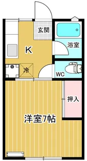 やまとC【1階】の間取り