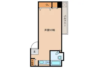 第二フレップビル【3階】の間取り