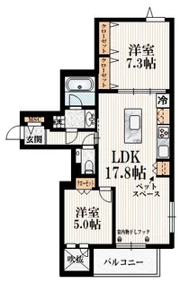 L’s Plus 豊玉南【2階】の間取り