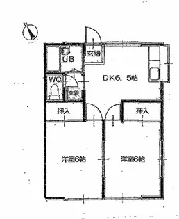 第八カサオルティア【1階】の間取り