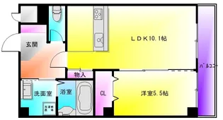 フレンセ【2階】の間取り