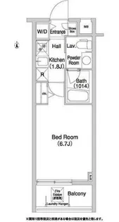コンフォリア本所吾妻橋【3階】の間取り
