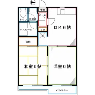 カーサイトウ【4階】の間取り