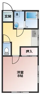 シモダタウン【2階】の間取り