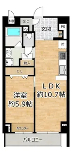 グランフォルテ田川【3階】の間取り