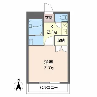 エステート島【2階】の間取り