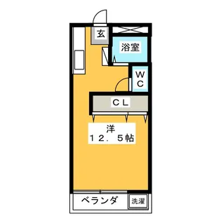ベルメゾンOZE【2階】の間取り