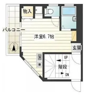 GREW田端TGERRACE【3階】の間取り