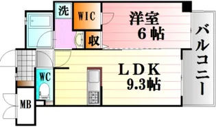 グリーンビューテラス【5階】の間取り