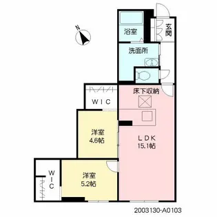 SHM Spring Teru *【1階】の間取り