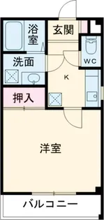 メゾンリパーク【2階】の間取り