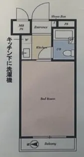 中村橋ダイカンプラザ【5階】の間取り