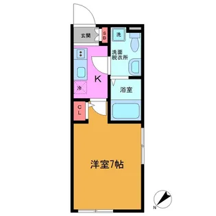 ベリエ松戸【2階】の間取り
