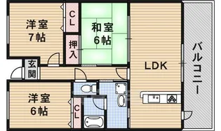 Casa Sunrise【2階】の間取り