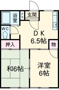 パークハイム【1階】の間取り