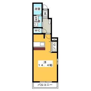 ツインベル【1階】の間取り