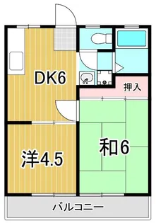 サンハイツ第一【1階】の間取り