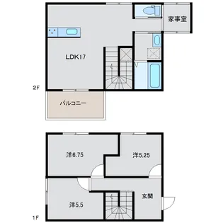 ONEDAYの間取り