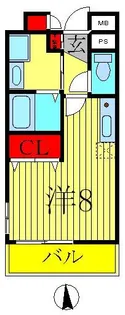 アルトパラーシオ【1階】の間取り