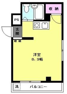 石川ハイツ【2階】の間取り