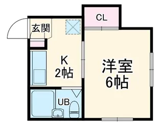Corpo Toki【2階】の間取り