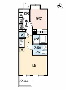 マイナビSTAYプレステージ赤坂檜町公園【2階】の間取り