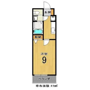 メゾン・ウィッシュ【4階】の間取り