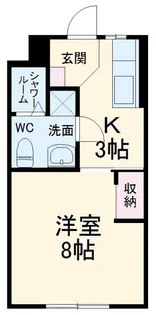 アビタ美吉V【1階】の間取り