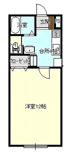 グランコートN10【1階】の間取り