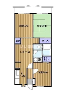 マローネ【3階】の間取り