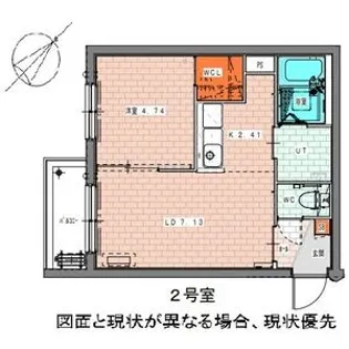 tomorrow福住 WEST【3階】の間取り