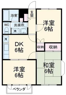 プレミールA棟【1階】の間取り