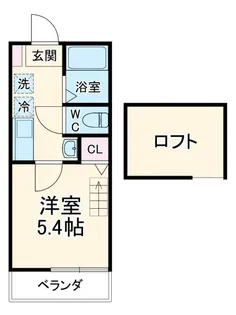 アルカンシエル金沢八景【3階】の間取り