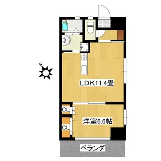 サーナティオ【2階】の間取り