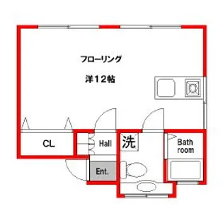 木REN舎【1階】の間取り
