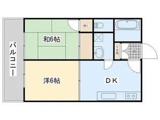 ルミエール曙【1階】の間取り